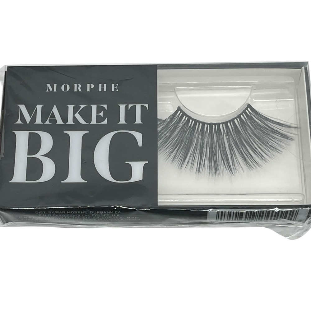 Morphe Make It Big Extravagant Faux Mink Lashes Black NIB